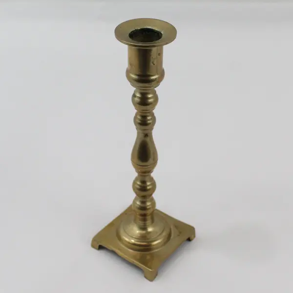 Set of 2 Vintage Brass Taper Candlestick Holders 7"