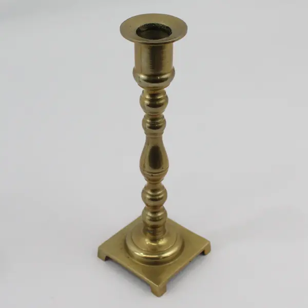 Set of 2 Vintage Brass Taper Candlestick Holders 7"