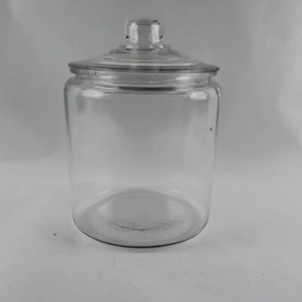 Anchor Hocking Heritage Glass Jar with Lid Pantry Storage
