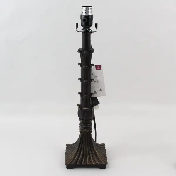 JCPenney Home Set of 2 Bronze Tulip Table Lamp Bases No Shades