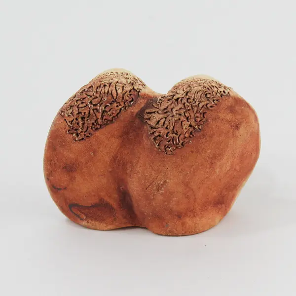 Bell Pine Art Farm "Sisters (Two Sisters)"  Hand sculpted Clay Figurine 2"