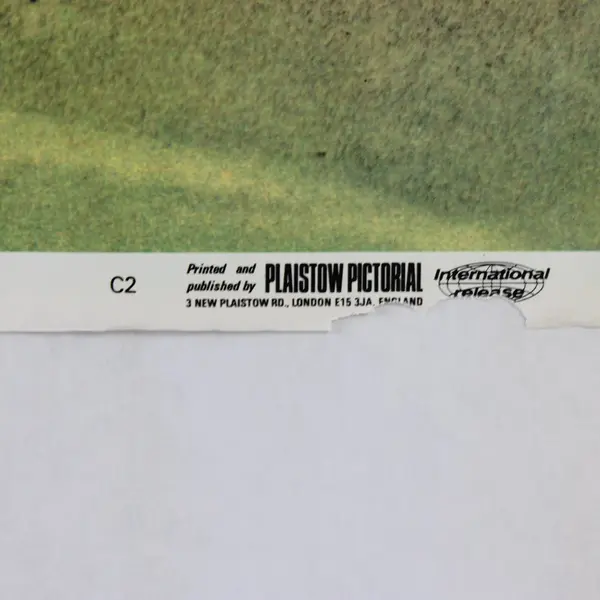 Vintage Plaistow Pictorial Poster Boeing B-17G A Bit O' Lace 24.5"X35"