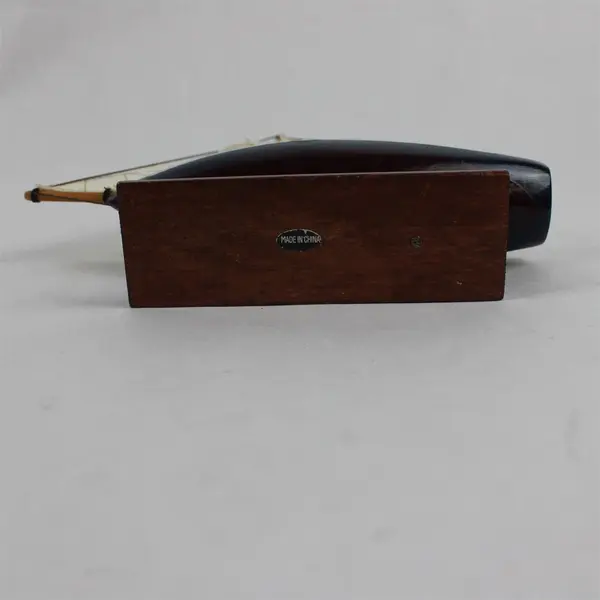 Wooden Sailboat Model Decorative Nautical Collectible Shelf Decor 8in