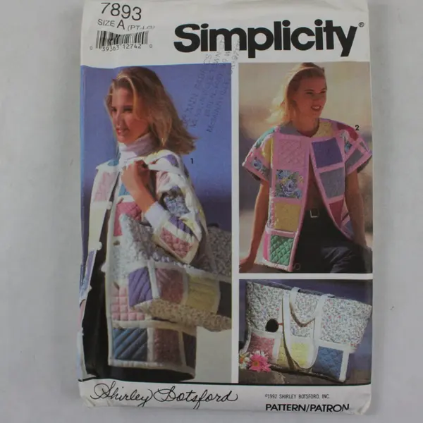 Lot of 3 Sewing Patterns McCall's Simplicity 6825 7947 7893
