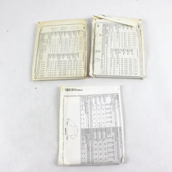 Lot 3 McCall's Patterns 8423 8424 8845 Miss Size 18 20 20-22