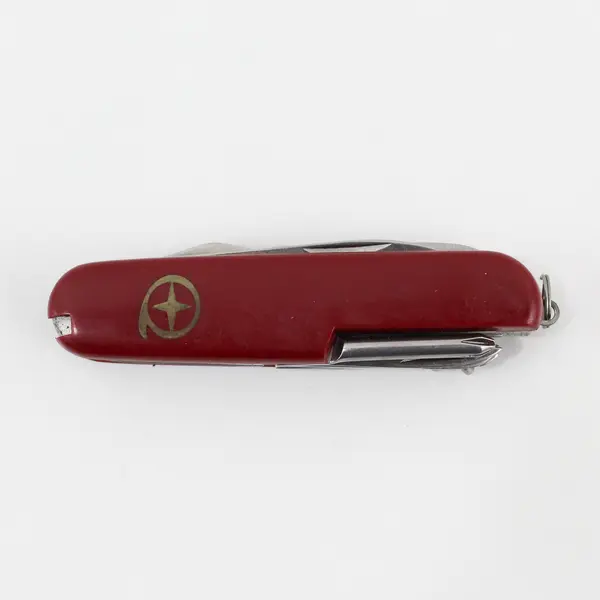 Red 12-in-1 Pocket Knife Multi Tool Stainless Blade