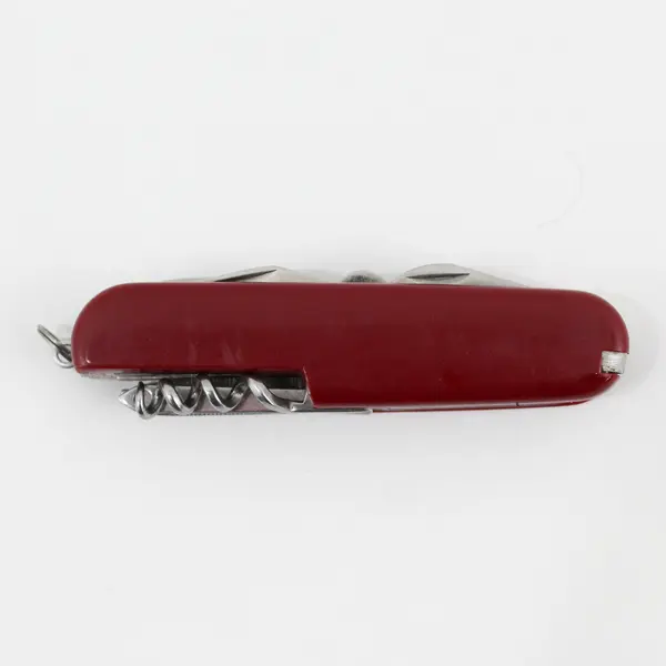 Red 12-in-1 Pocket Knife Multi Tool Stainless Blade