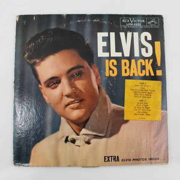 Elvis Presley Elvis Is Back! LPM-2231 12" Vinyl LP