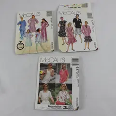 Lot of 3 McCall's Sewing Patterns 4700 5164 6373
