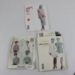 Lot of 3 McCall's Sewing Patterns 7927 8200 4106 Stitch 'n Save