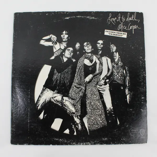 Alice Cooper Love It To Death 12" Vinyl Record WS 1883