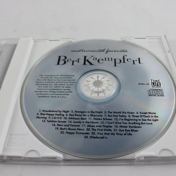 Bert Kaempfert Instrumental Favorites Music CD As Is