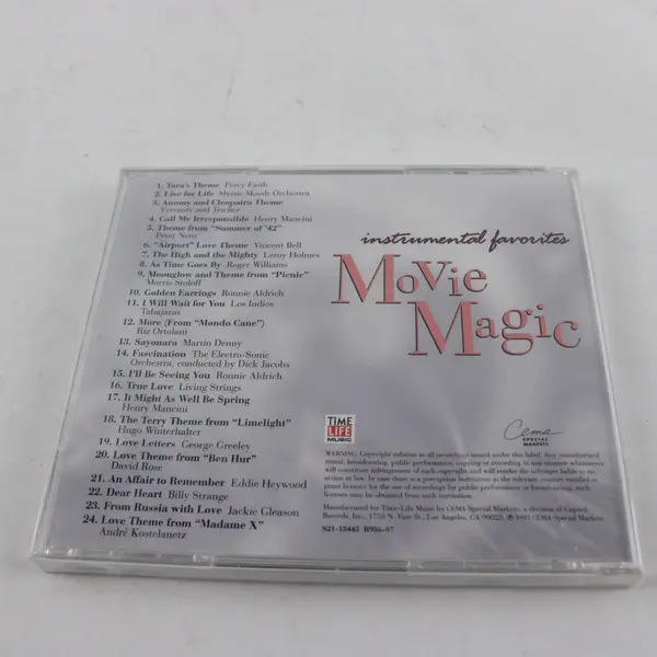 Time Life INSTRUMENTAL FAVORITES MOVIE MAGIC CD
