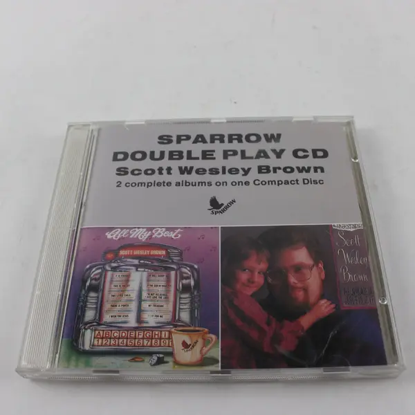 Scott Wesley Brown Double Play CD All My Best The Language Of Jesus Is Love