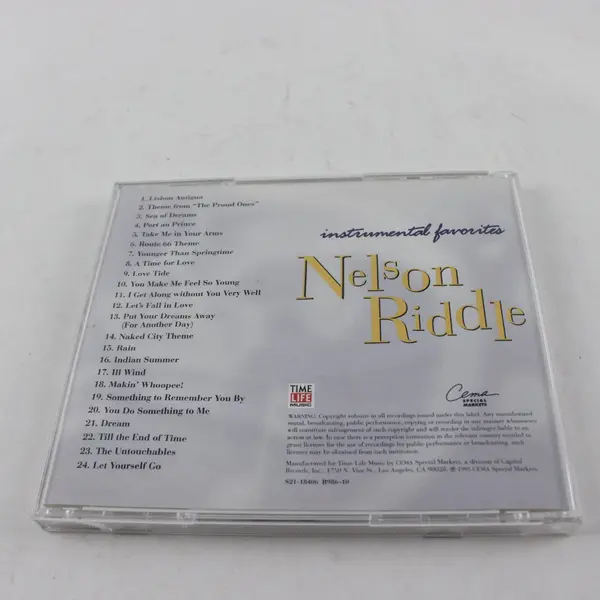 Nelson Riddle Time-Life Collection Instrumental Favorites CD