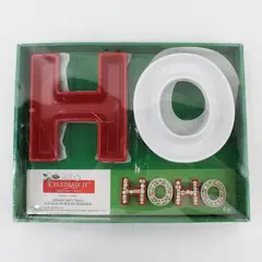 Celebrate It Ho Ho Christmas 4 Piece Party Tray Set