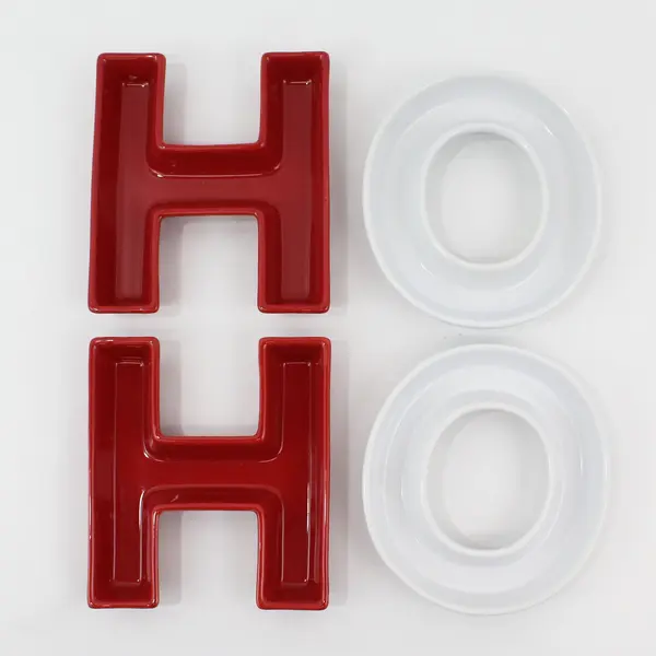 Celebrate It Ho Ho Christmas 4 Piece Party Tray Set