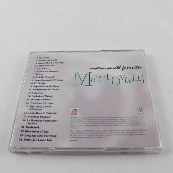 Mantovani Instrumental Favorites A Time Life Collection CD