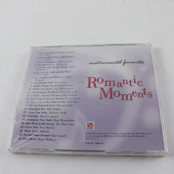Instrumental Favorites : Romantic Moments - Time Life CD