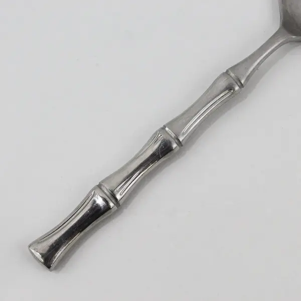 Supreme Cutlery 18/8 Stainless Steel Oval Soup Spoon 7.25in Used