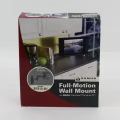 SANUS SF213-B1 Full Motion Wall Mount for TVs Up to 27 in