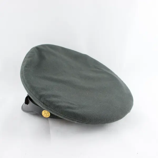 U.S. Army Green Dress Cap Gold Insignia Size 6 3/4 Militaria Collectible