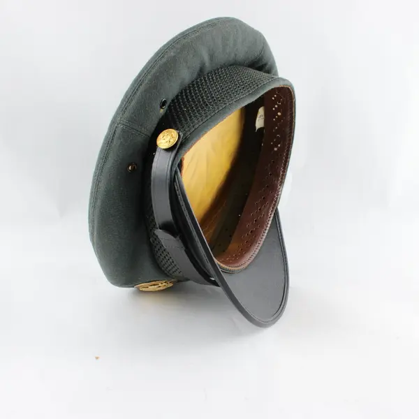 U.S. Army Green Dress Cap Gold Insignia Size 6 3/4 Militaria Collectible
