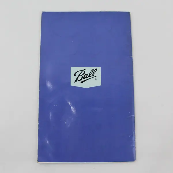 Ball Freezer Book 1974 Vintage Cookbook Recipe Booklet