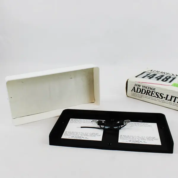 Vintage Hemco Low Voltage Address-Lite AL-301 Kit w/ Transformer 20' Wire