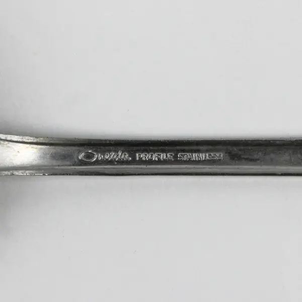 Lot of 3 Oneida Plymouth Rock Serving Spoons Stainless Flatware Replacements