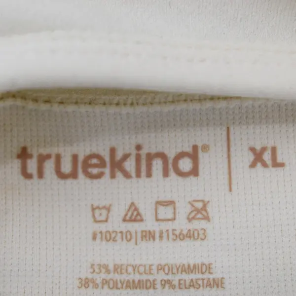 Truekind Cream Padded Wireless Bra Women's Size XL