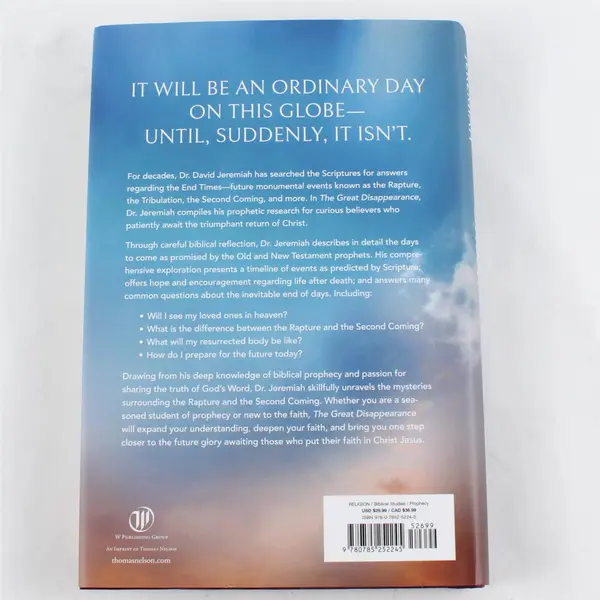 The Great Disappearance: 31 Ways to be Rapture Ready Hardcover 2023