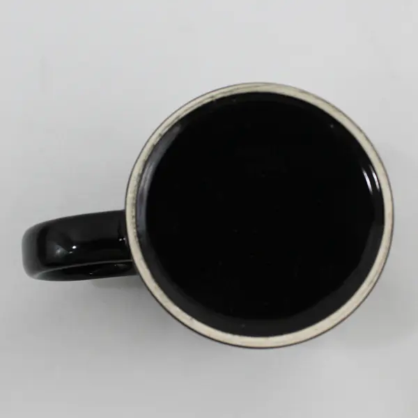  Chicago Skyline Black Coffee Mug White Skyline 