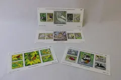 Set Of 4 National Audubon Society Wildlife Conservation Stamp Sheets 1986-89 MNH