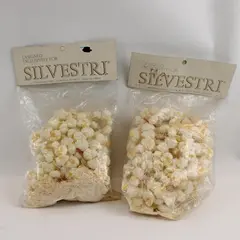 Lot of 2 Silvestri Plastic Popcorn Christmas String Garlands