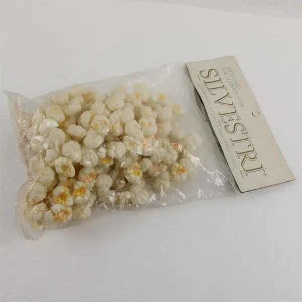 Lot of 2 Silvestri Plastic Popcorn Christmas String Garlands