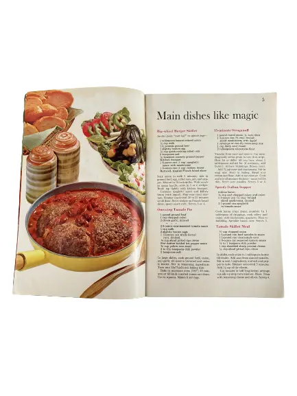 1969 Shortcut Cooking Paperback Meredith Corporation