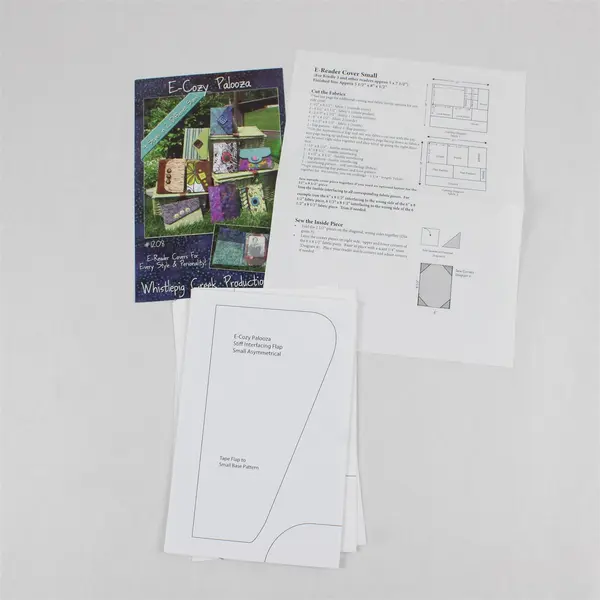 Lot of 3 Sewing Patterns E-Reader Cover & Pincushion Mixed Brands