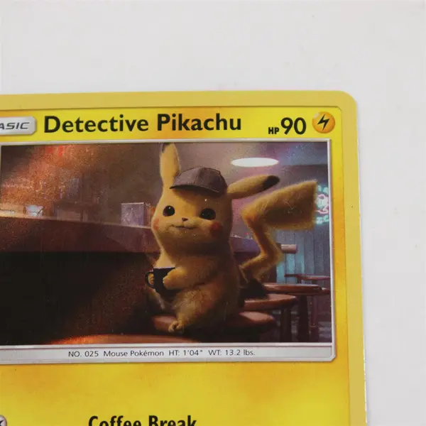 Pokémon Detective Pikachu SM190 Coffee Break Promo Holo 2019