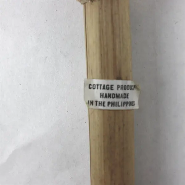 Two Handmade Cottage Product Handheld Brooms Made in Philippines