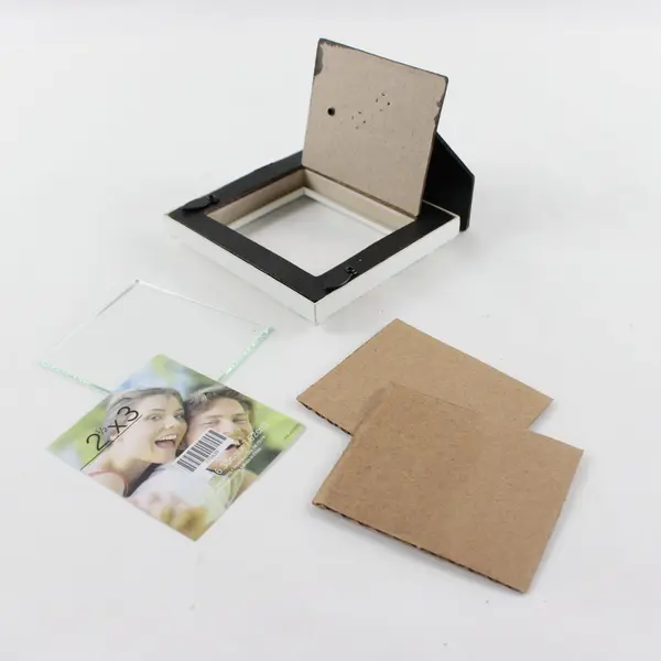 Hobby Lobby White Embossed Picture Frame 2.5"x 3" Pictures