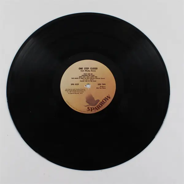 Scott Wesley Brown One Step Closer 12" Vinyl Record