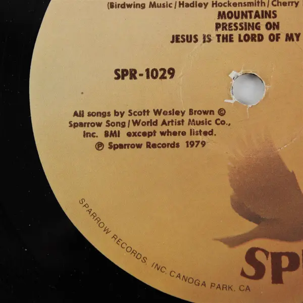 Scott Wesley Brown One Step Closer 12" Vinyl Record