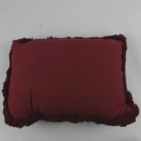 Unbranded Embroidered "Merry Christmas" Throw Pillow 16.5" x 13.5" Holiday Decor
