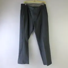 Greg Norman Men's Grey Business Casual Pants Size 34x30 Pre-Owned Good Condition