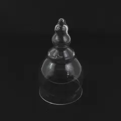 Clear Glass Cloche Display Dome 3in x 5.5in Vintage Decor