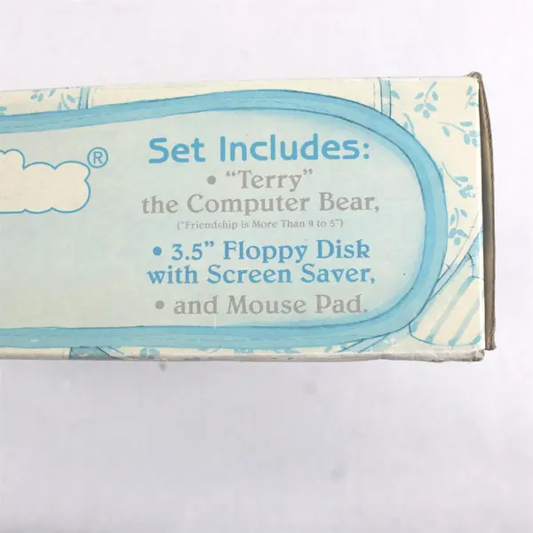 NIB Vintage 1999 Enesco Cherished Teddies Computer Set