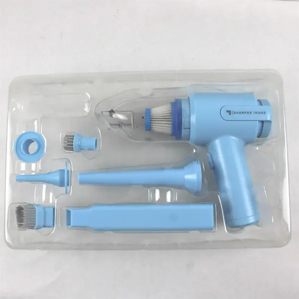 Sharper Image Dual Air Cordless Handheld Vacuum & Blower Blue