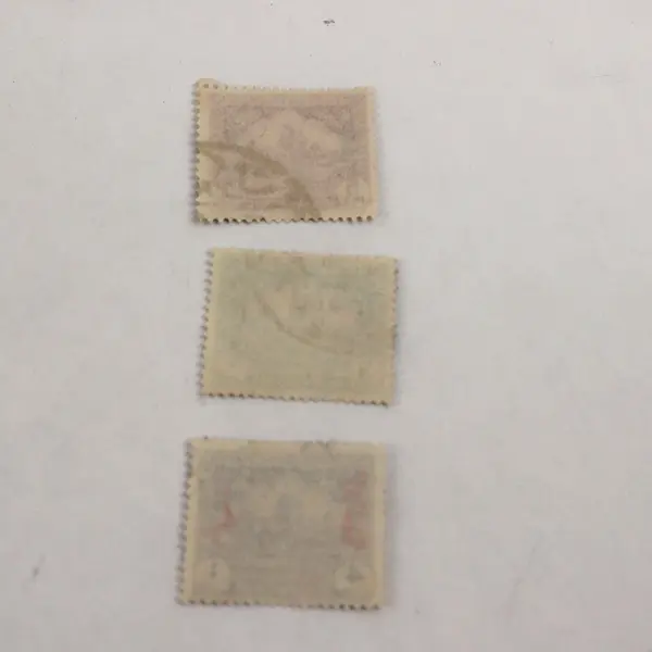 Lot Of 3 Iraq 1940s Mausoleum Of King Faisal 3/4/5 Fils Stamps Used