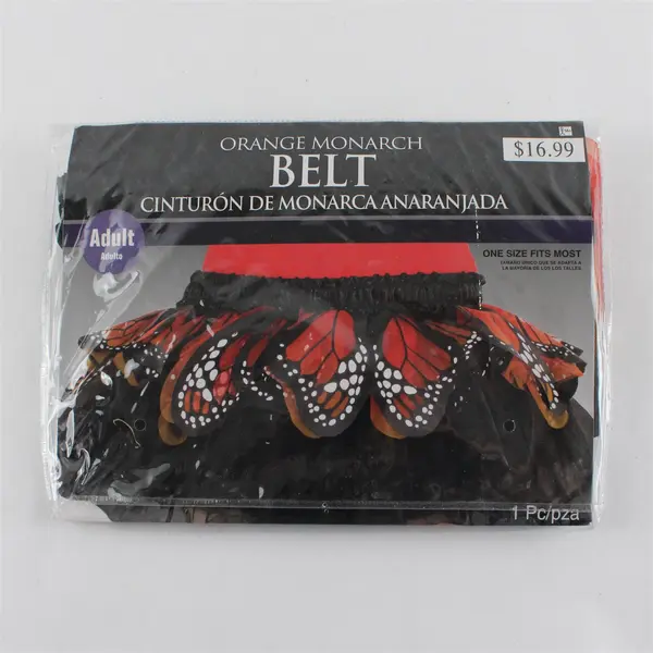 Amscan Orange Monarch Belt Adult Costume Accessory
